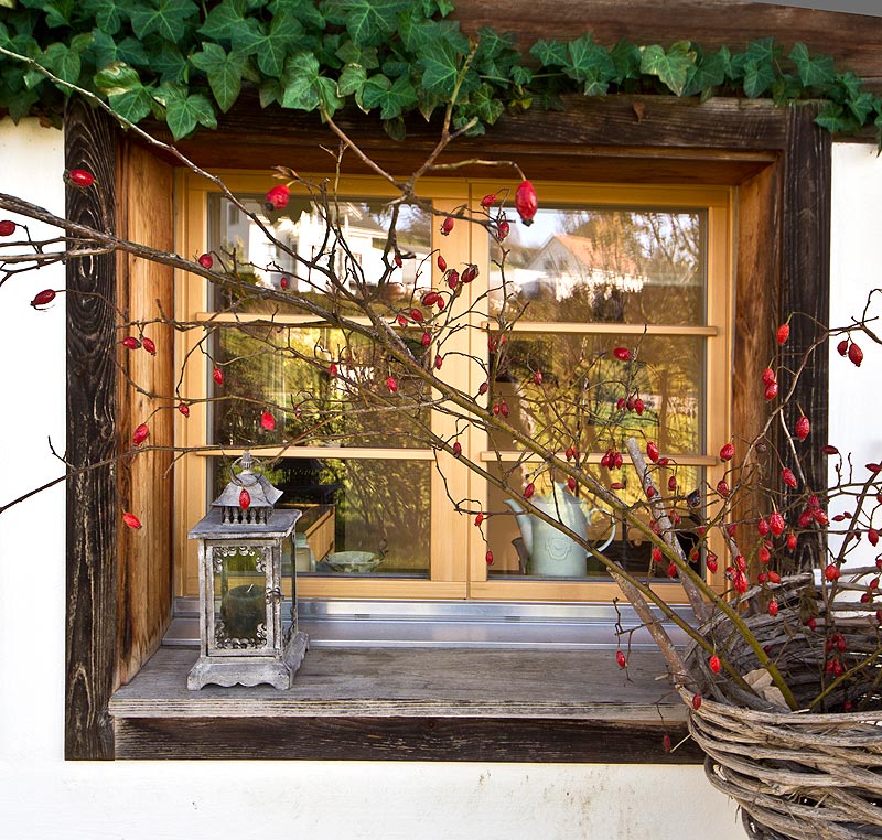 Holzfenster